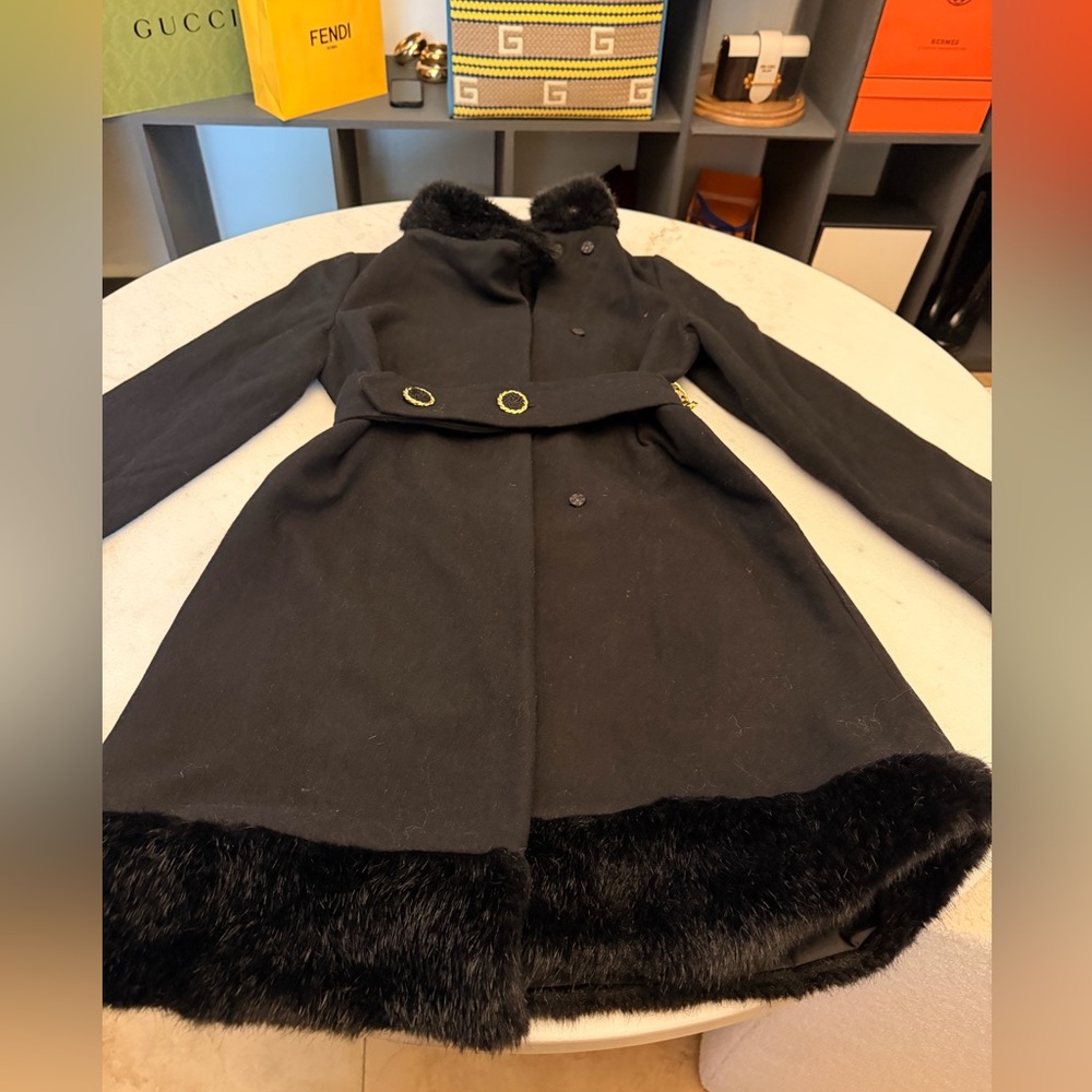 ARDEN B. Elegant Black wool Women's Coat